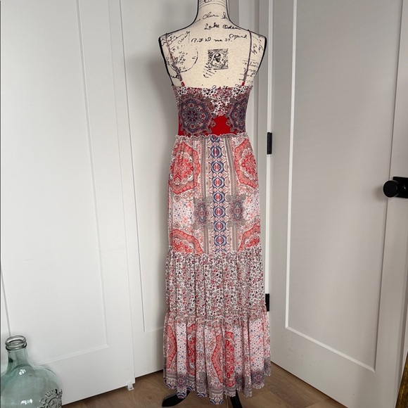 Bohemian patchwork Maxi Dress - Picture 2 of 4